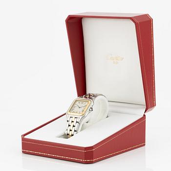 Cartier, Panthère, wristwatch, 29.5 x 29.5 (39.5) mm.