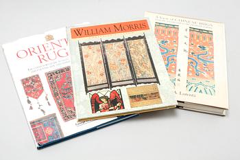 20 books on oriental rugs and carpets, 20th century.