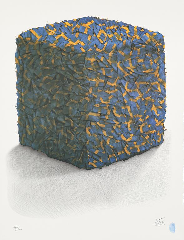 CÉSAR BALDACCINI, färgserigrafi, 1998, signerad 78/200.