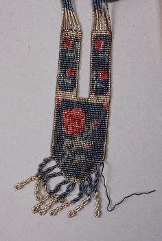 PARTI SMYCKEN, 3 delar, silver och glas, 1900-2000-tal.