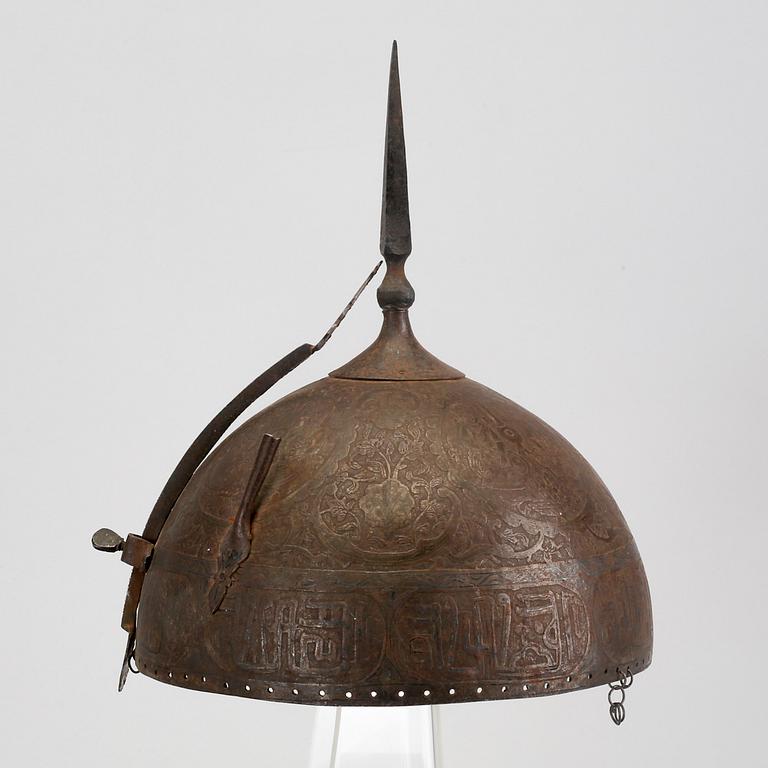 Helmet so-called. Khula Khud
Indo Persian 1800s.