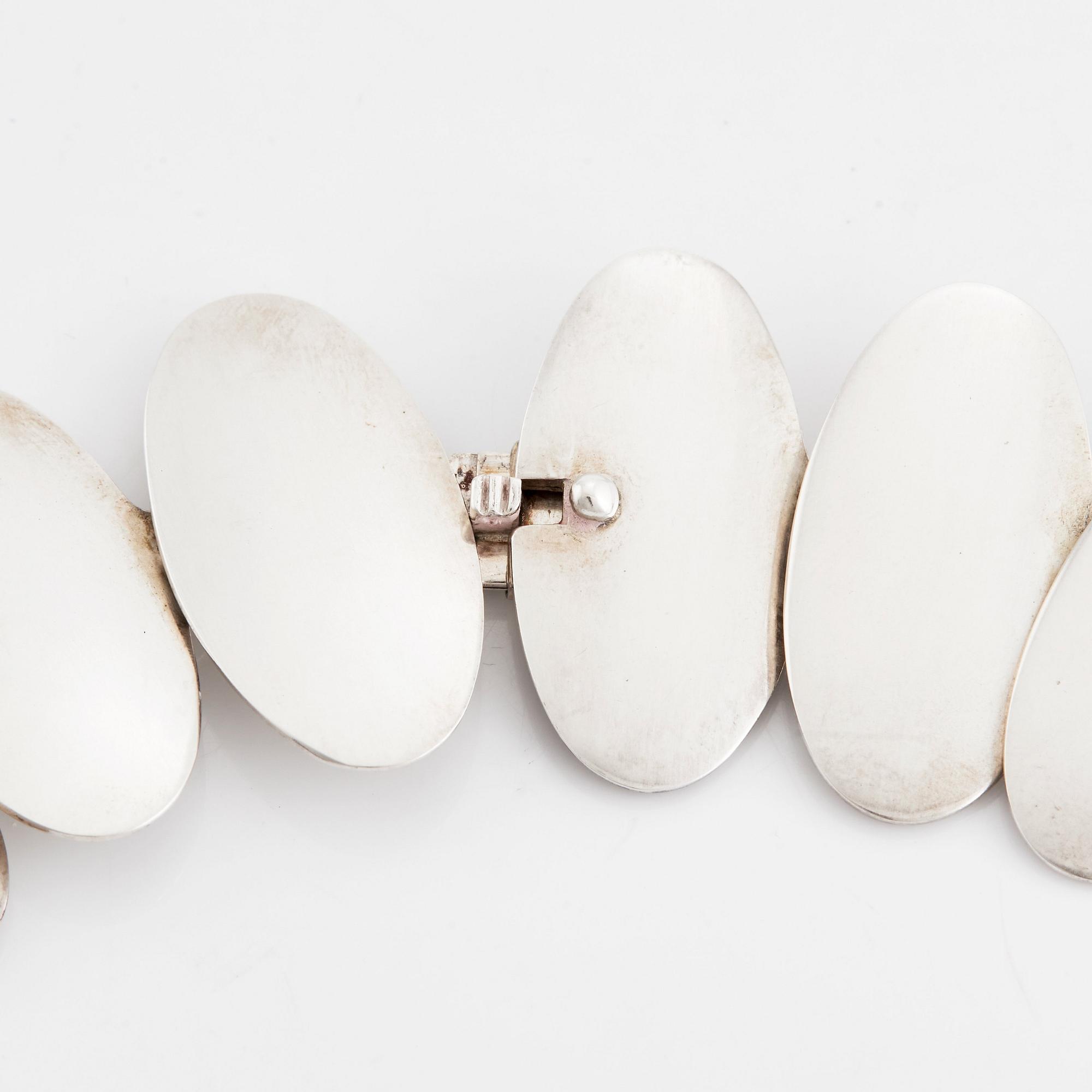 Niels Erik From, collier sterlingsilver, Danmark.