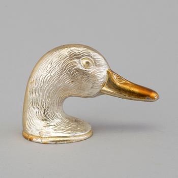 A DUCKY BOTTLE OPENER, Paris, second half of the 20th century.
