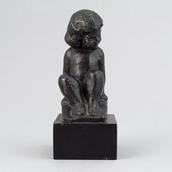 Carl-Einar Borgström, skulptur, brons, signerad.