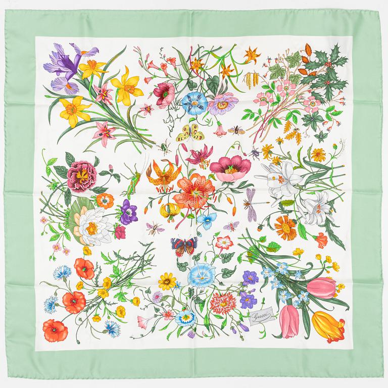 Gucci, scarf, "Flora".