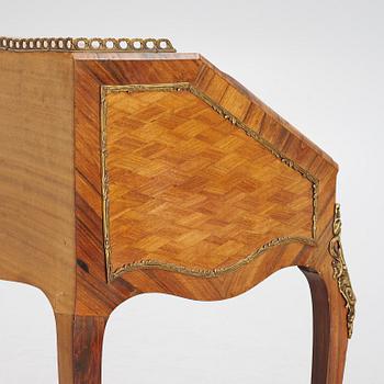 A Louis XV-style secretaire, mid 20th century.