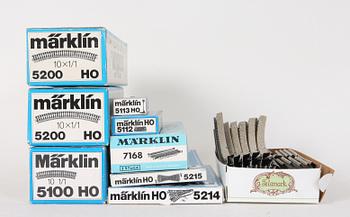 PARTI TÅGBANEDELAR, bl a Märklin H0-skalan.
