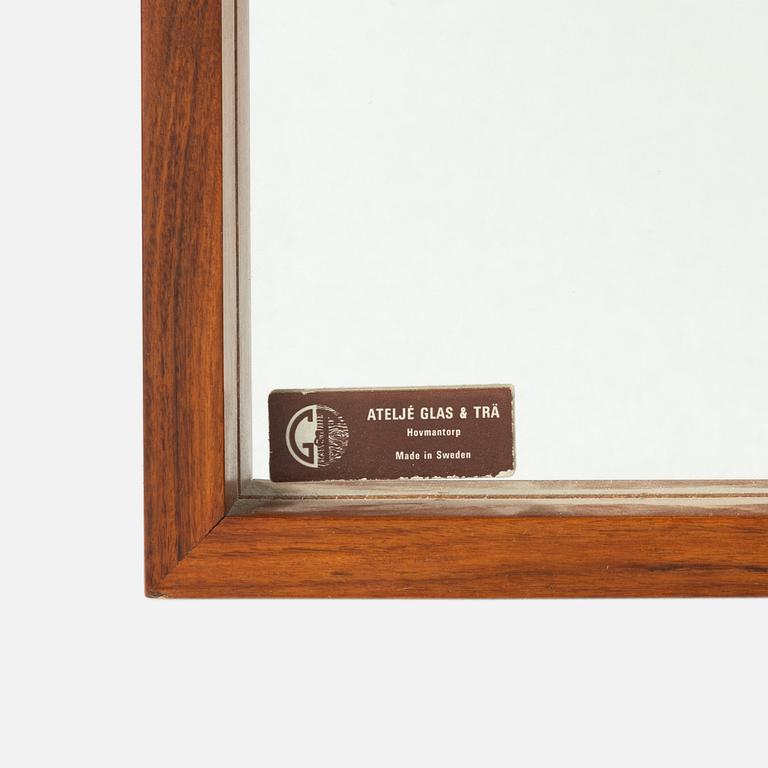 A Mirror,  Glas &Trä, Hovmantorp, second half of the 20th century.