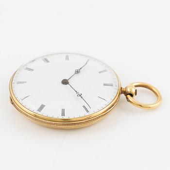 Pocket watch, 37.5 mm.