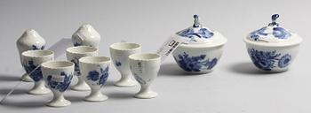 SERVISDELAR, 10 st, porslin, Royal Copenhagen, 1900-talets senare del.