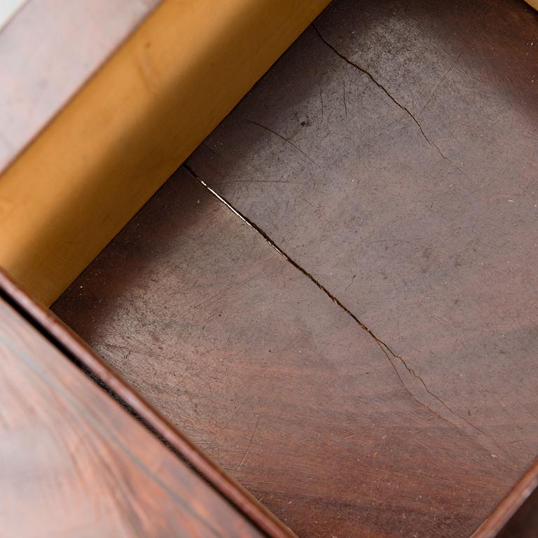 A sewing table from the first half of the 19th century.