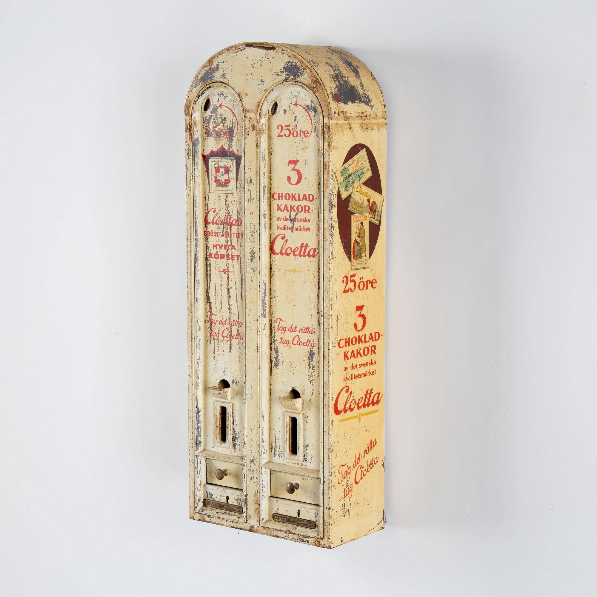 GODISAUTOMAT, 1900-talets första hälft.