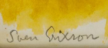 SVEN X:ET ERIXSON, akvarell, sign.
