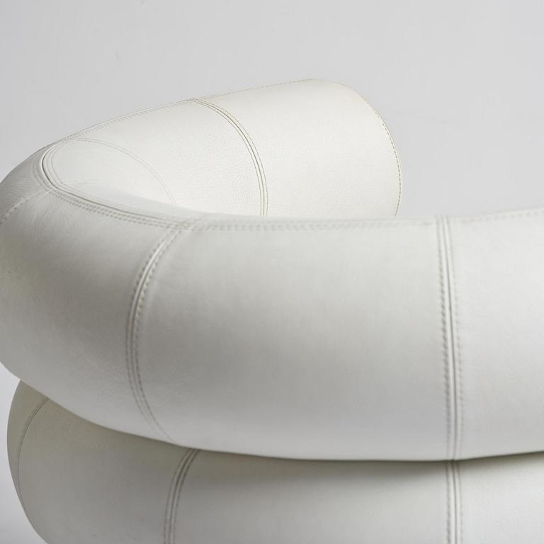 Eileen Gray, fåtöljer, ett par, "Bibendum", ClassiCon, Tyskland, efter 1990.