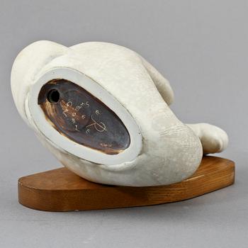 FIGURINER, 2 st, stengods, Gunnar Nylund, Rörstrand, 1900-tal.