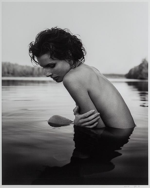 TOBIAS REGELL, archival pigment print. Signed and dated 21/10-19. Numbered 1/9.