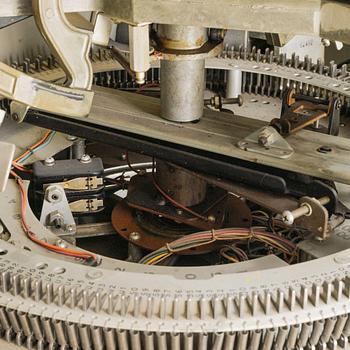Jukebox, Wurlitzer modell 2100,  Rudolph Wurlitzer Company, North Tonawanda, New York, USA, 1957.
