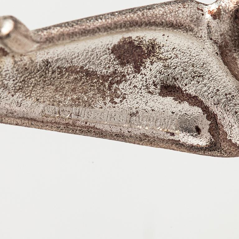 Zoltan Popovits, A sterling silver necklace "Origami". Lapponia 2011.