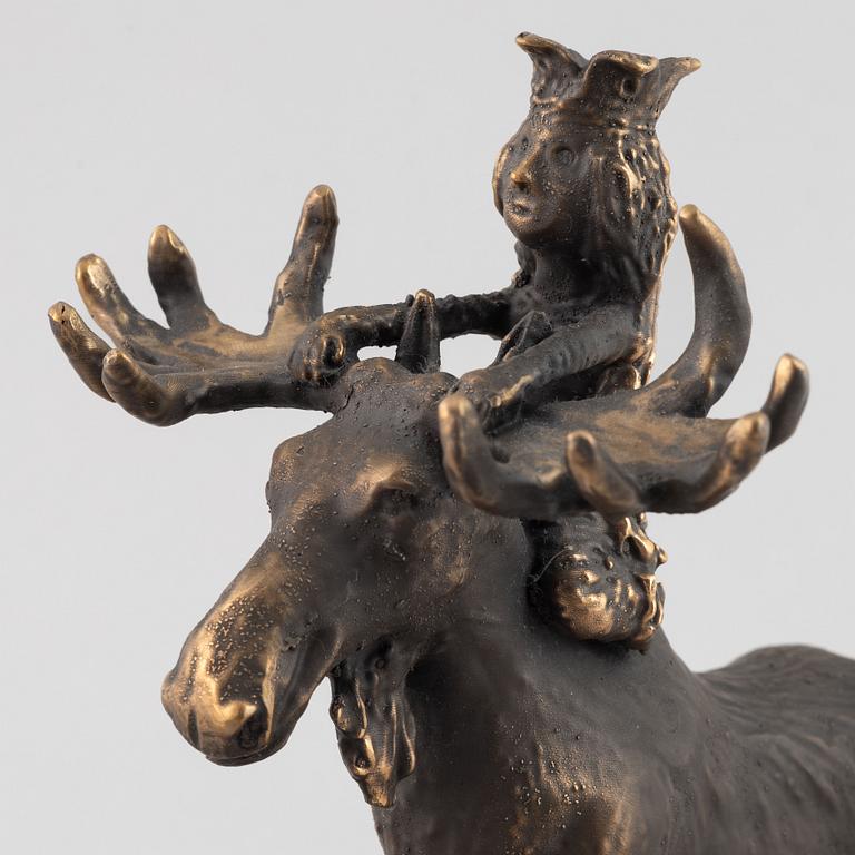 Helle Bang, "Älgen Skutt och den lilla prinsessan Tuvstarr".