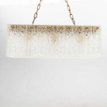 Taklampa, troligen Carl Fagerlund, Orrefors, 1960/1970-tal.