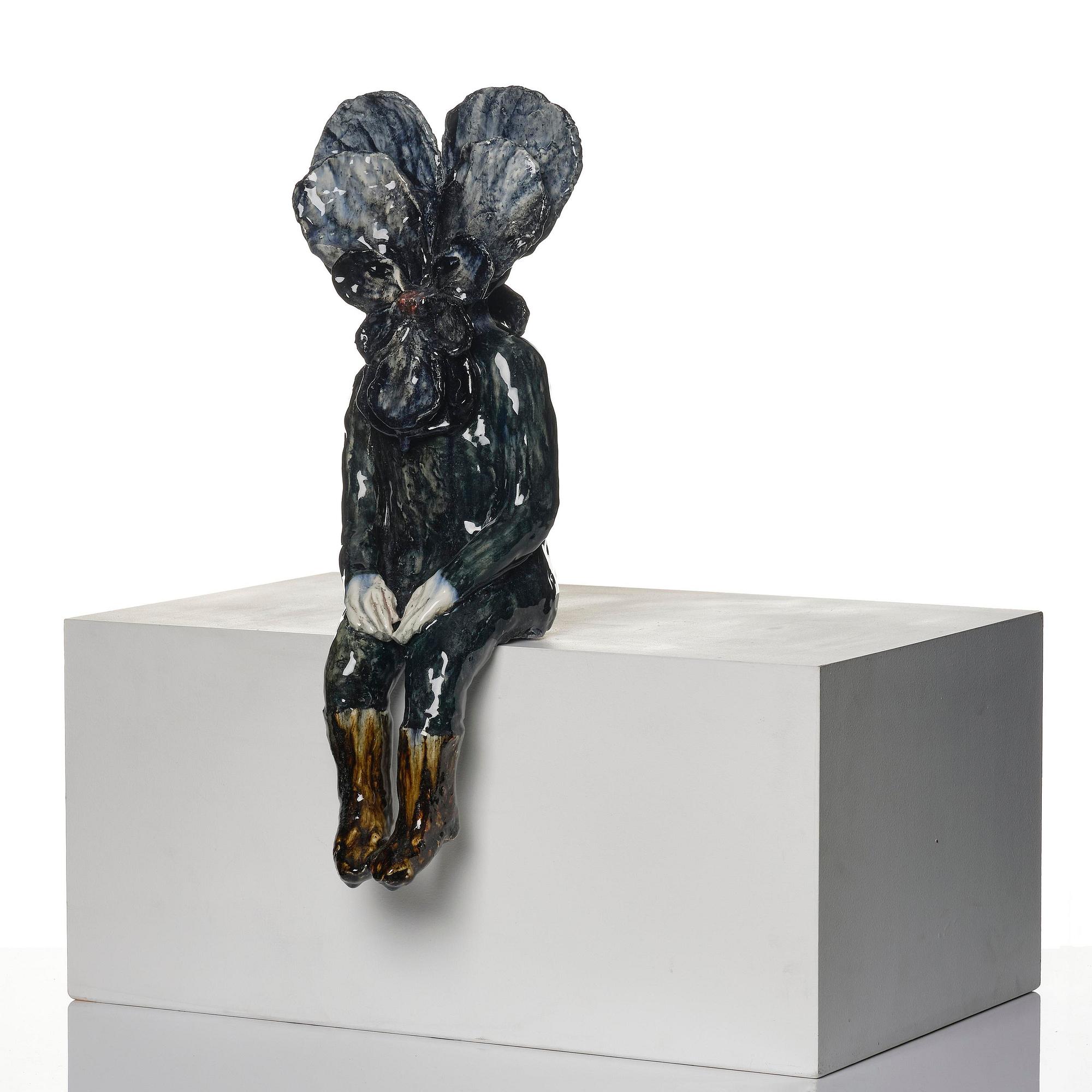 Klara Kristalova, "Seated Flower".