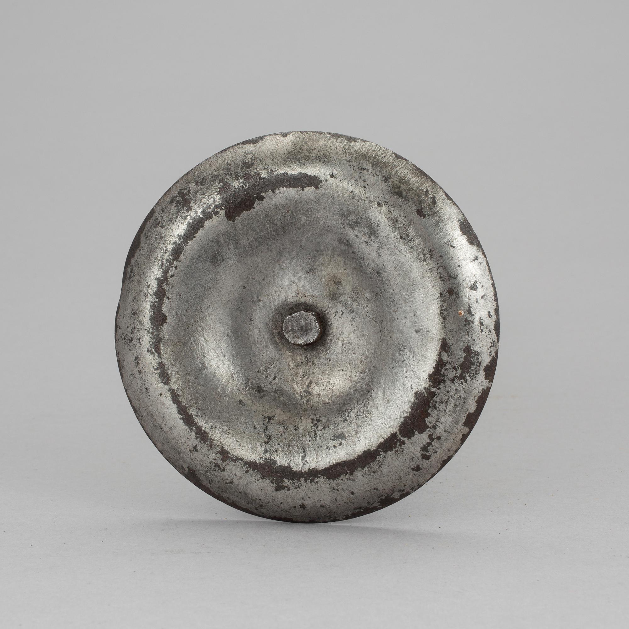 LJUSSTAKE, förtennad plåt, 1700-tal.