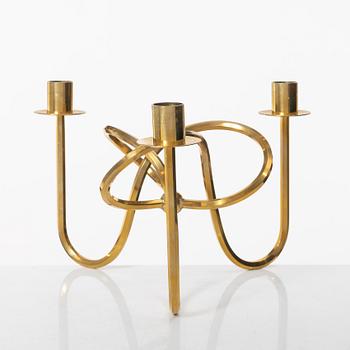 Josef Frank, a brass candelabrum, "The Friendship Knot", Svenskt Tenn.