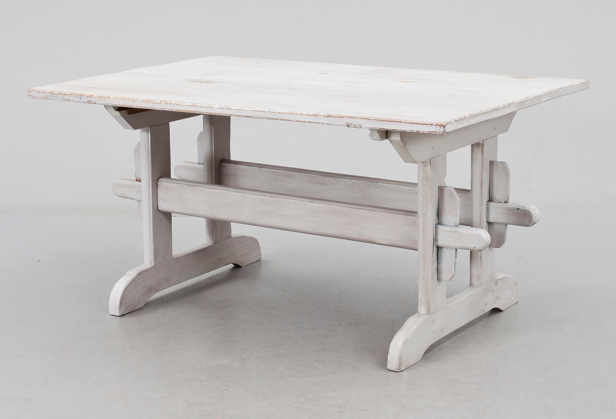 BOCKBORD, allmoge. Hälsingland, 1800-tal.