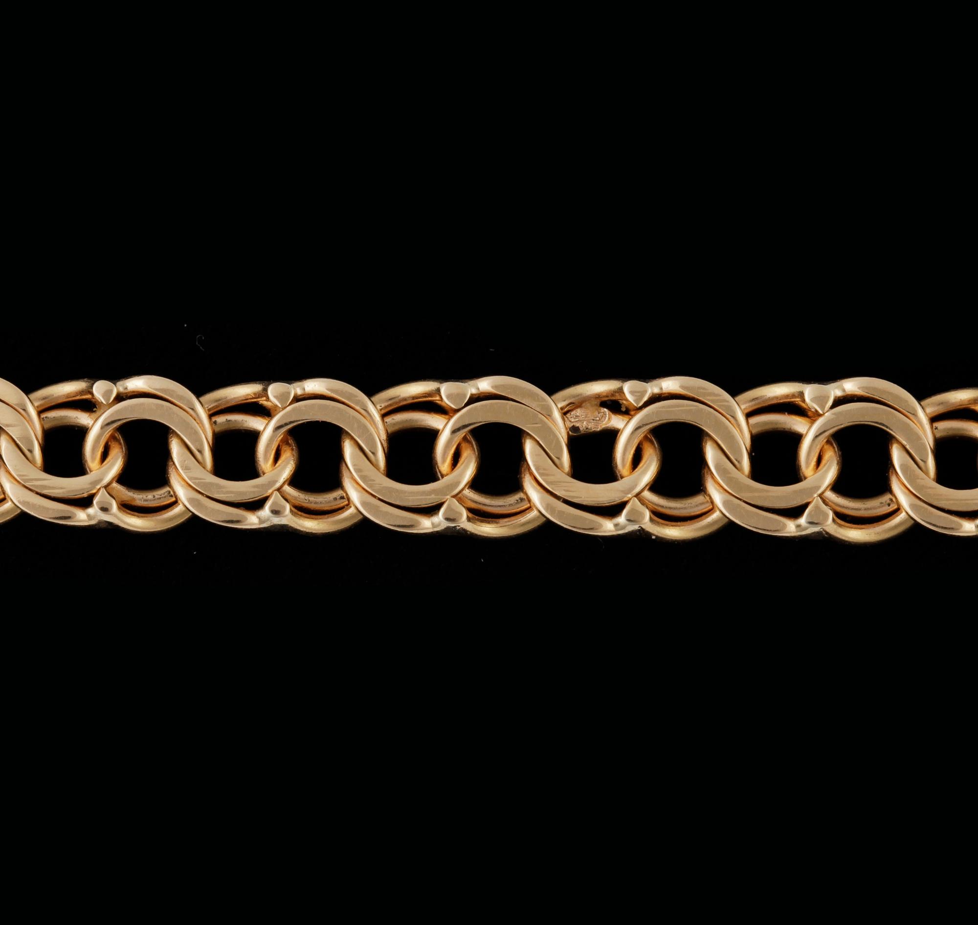 HALSKEDJA, 18k guld, Esto, Stockholm 1964. Vikt ca 18 gram.