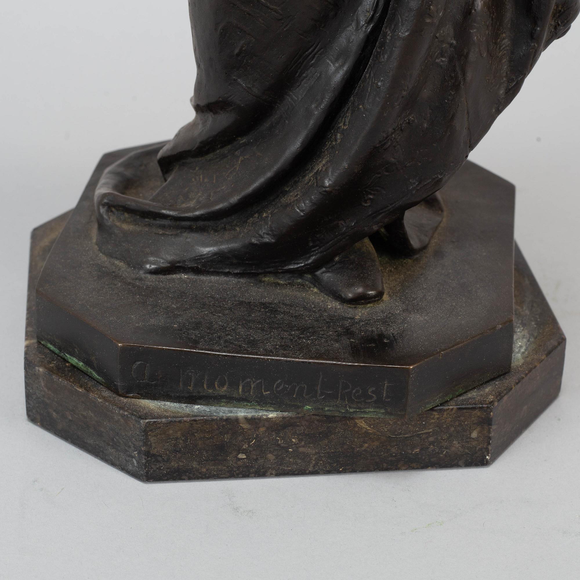 UNKNOWN ARTIST, 19th Century, sculpture, bronze.