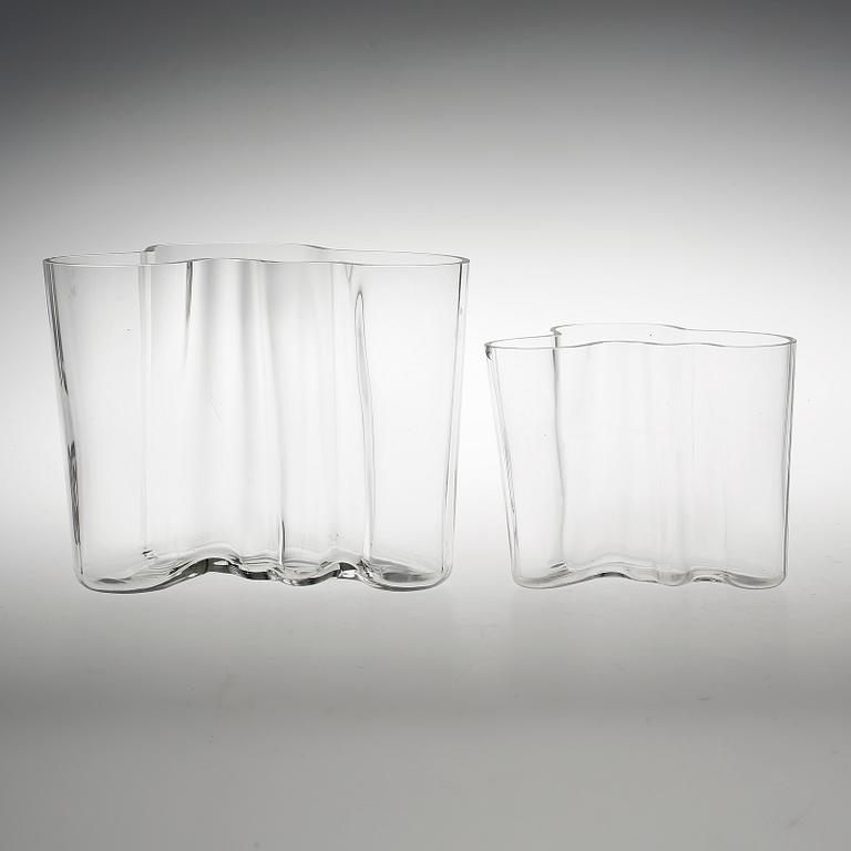 VASER 2 st, "Savoy", Alvar Aalto, Iittala.