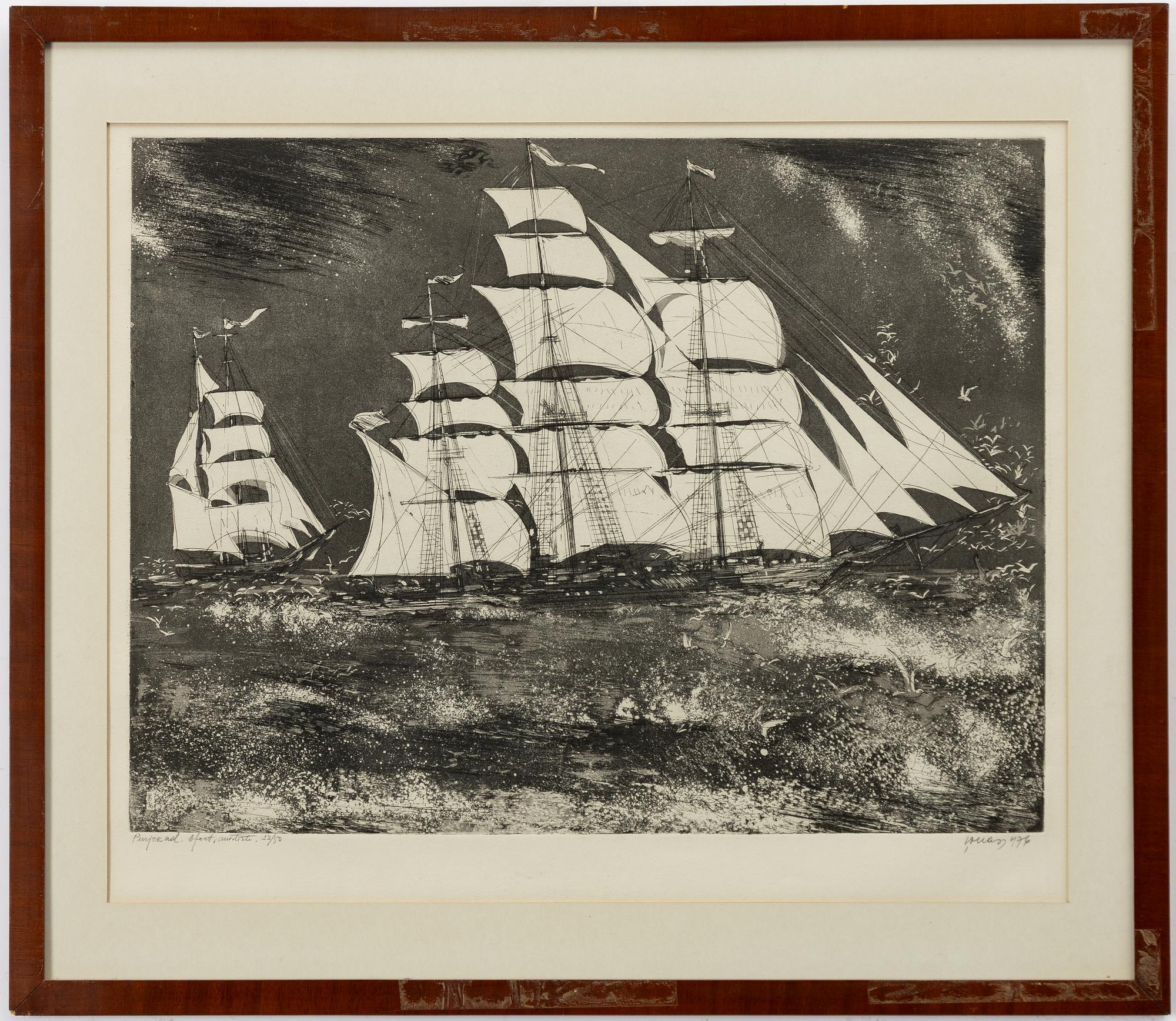 Evald Okas, Ship.