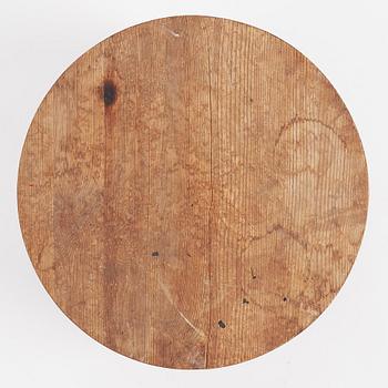 Axel Einar Hjorth, a stained pine "Lovö" table, Nordiska Kompaniet, Sweden, 1930s.