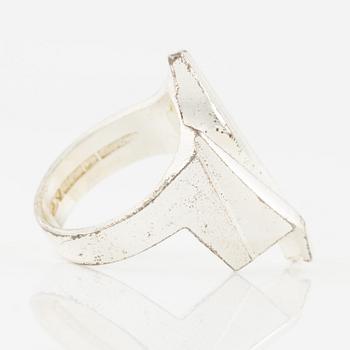 Lapponia, ett armband, en ring och ett par örhängen, sterlingsilver.