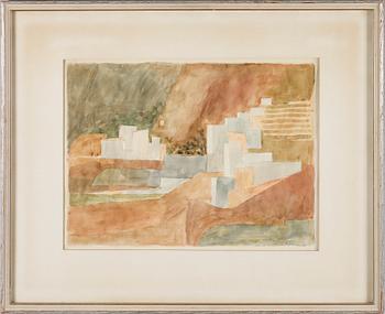 PHILIP VON SCHANTZ, akvarell, signerad och daterad -57.