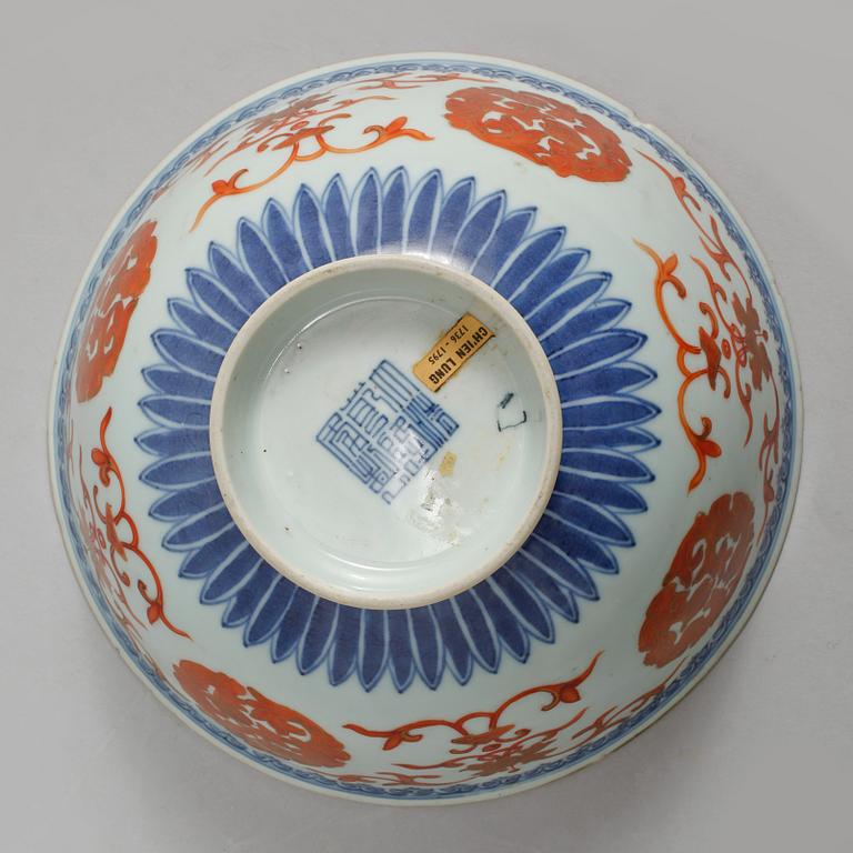 SKÅL, porslin, Kina, qianlong, 1736-1795.