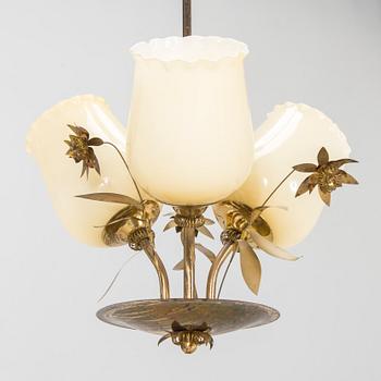 A model 501-3 ceiling lamp, Stockmann, mid-20th century.