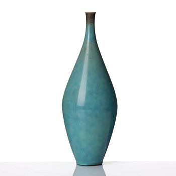 Stig Lindberg, a stoneware vase, Gustavsberg studio, Sweden 1953.