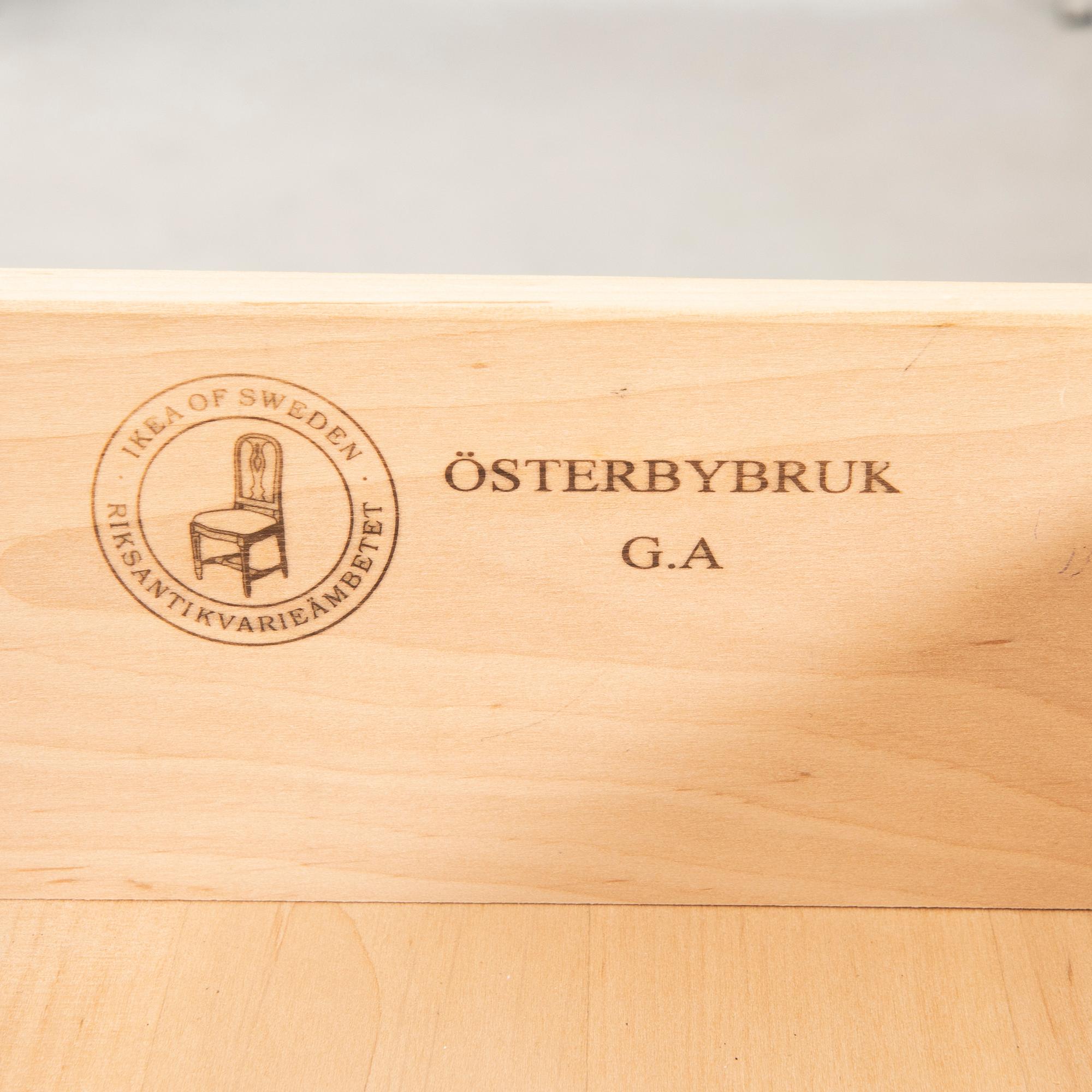 Desk, "Österbybruk", from IKEA's 18th-century series, 1990s.