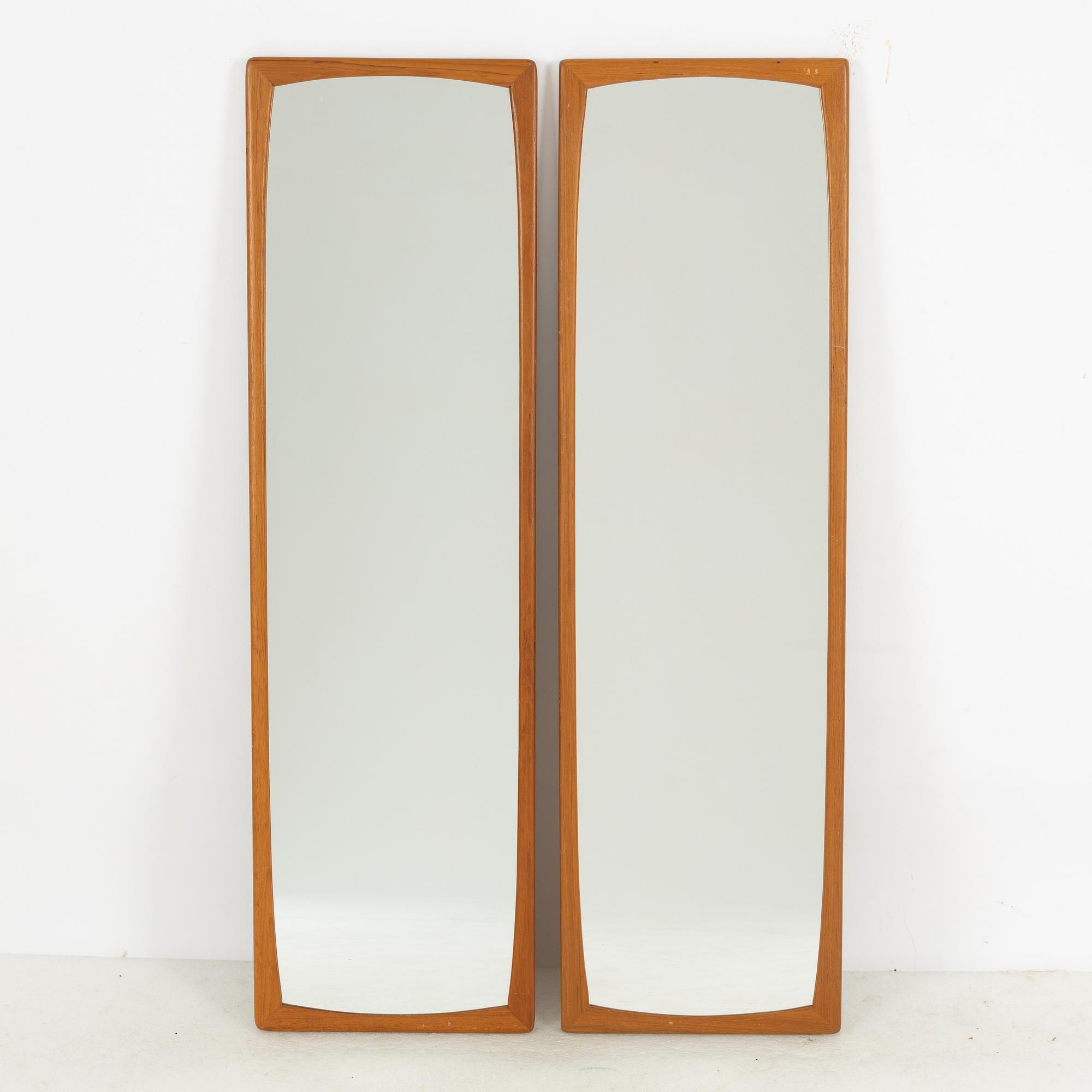 Speglar, ett par, "Sylvia", Fröseke AB Nybrofabriken.