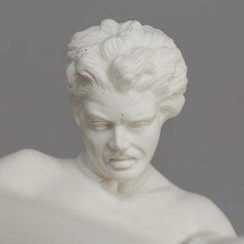 FIGUR, parian, Gustafsberg 1891.