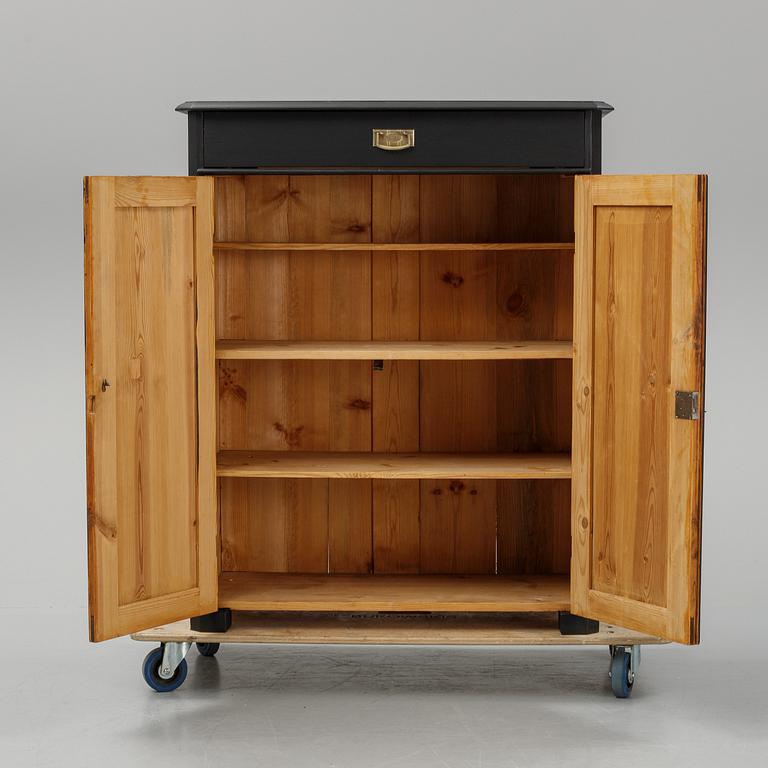 A painted sideboard, circa 1900.