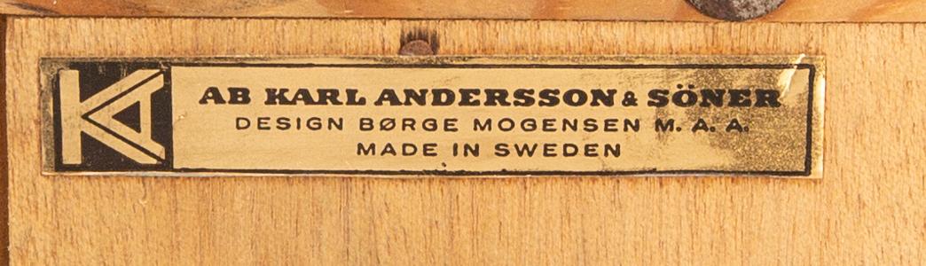 Børge Mogensen, "Öresund", Bookshelf / Sideboard, 4 parts, 1960s, oak.