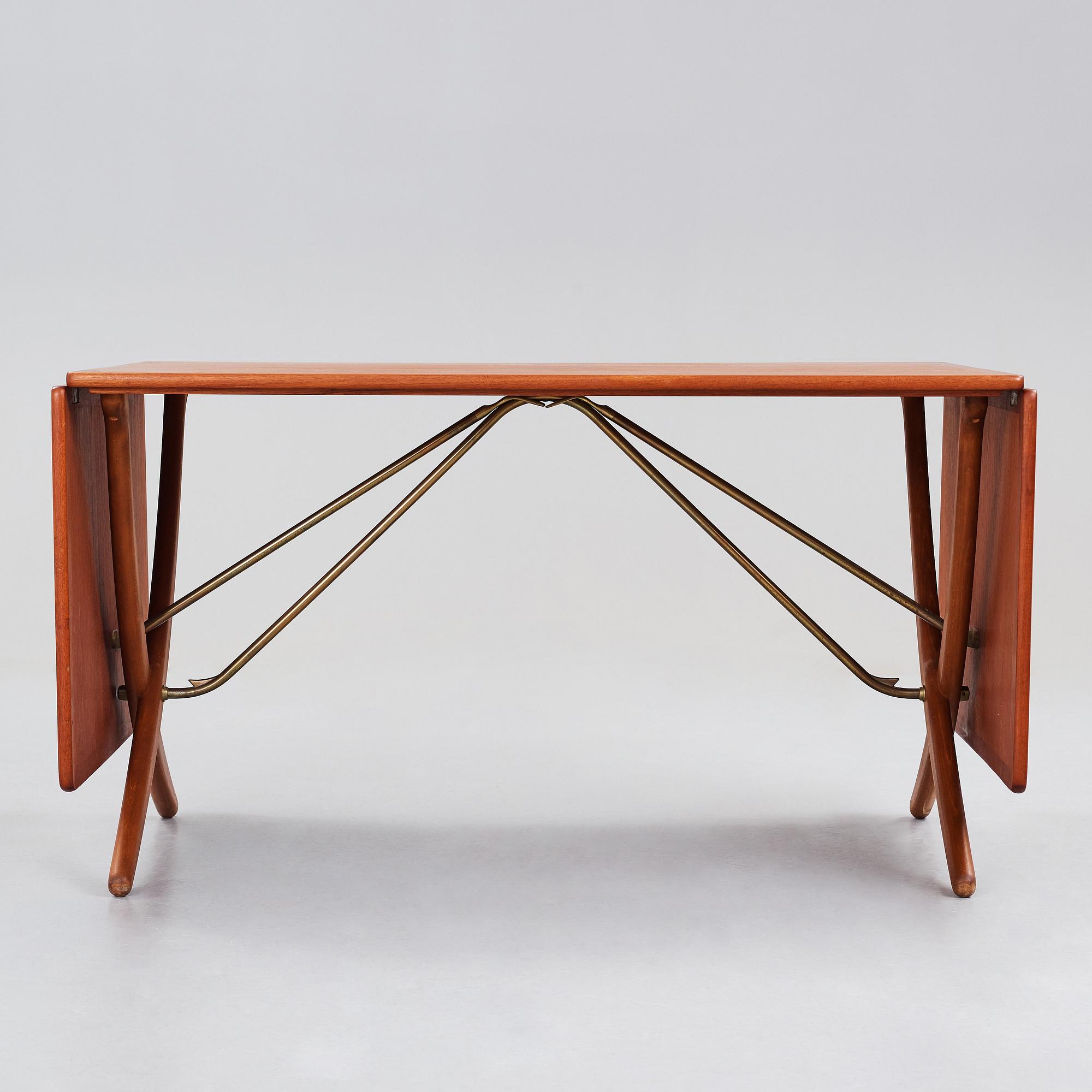 Hans J. Wegner, matbord med klaffar, modell AT-314, Andreas Tuck, Danmark 1950-60-tal.