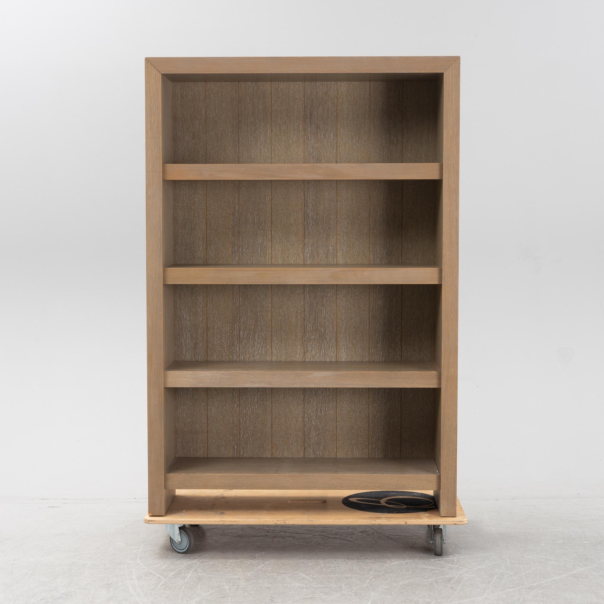 An oak bookcase from Slettvoll.