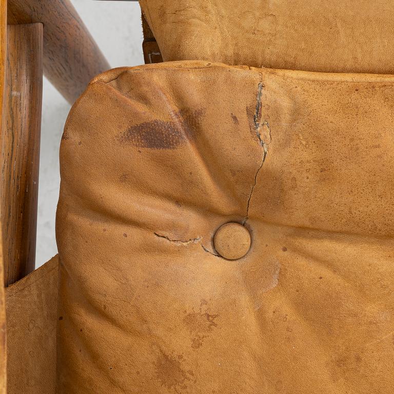 Arne Norell, a pair of 'Sirocco' armchairs, Norell Möbel, 1960s-70s.