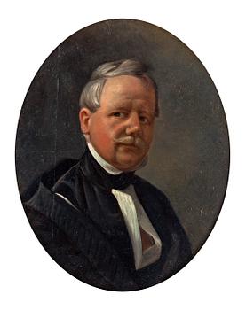 235. Carl Stephan Bennet, Självporträtt.