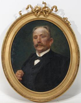 AXEL JUNGSTEDT, olja på duk. Sign o dat 1906.