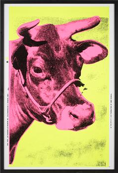Andy Warhol · ANDY WARHOL, screentryck / utställningsaffisch, från "A retrospective, The museum of Modern Art 1989-1990."