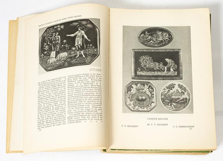 Tidskrift, 43 exemplar, "The Studio", London, 1904-1926.
